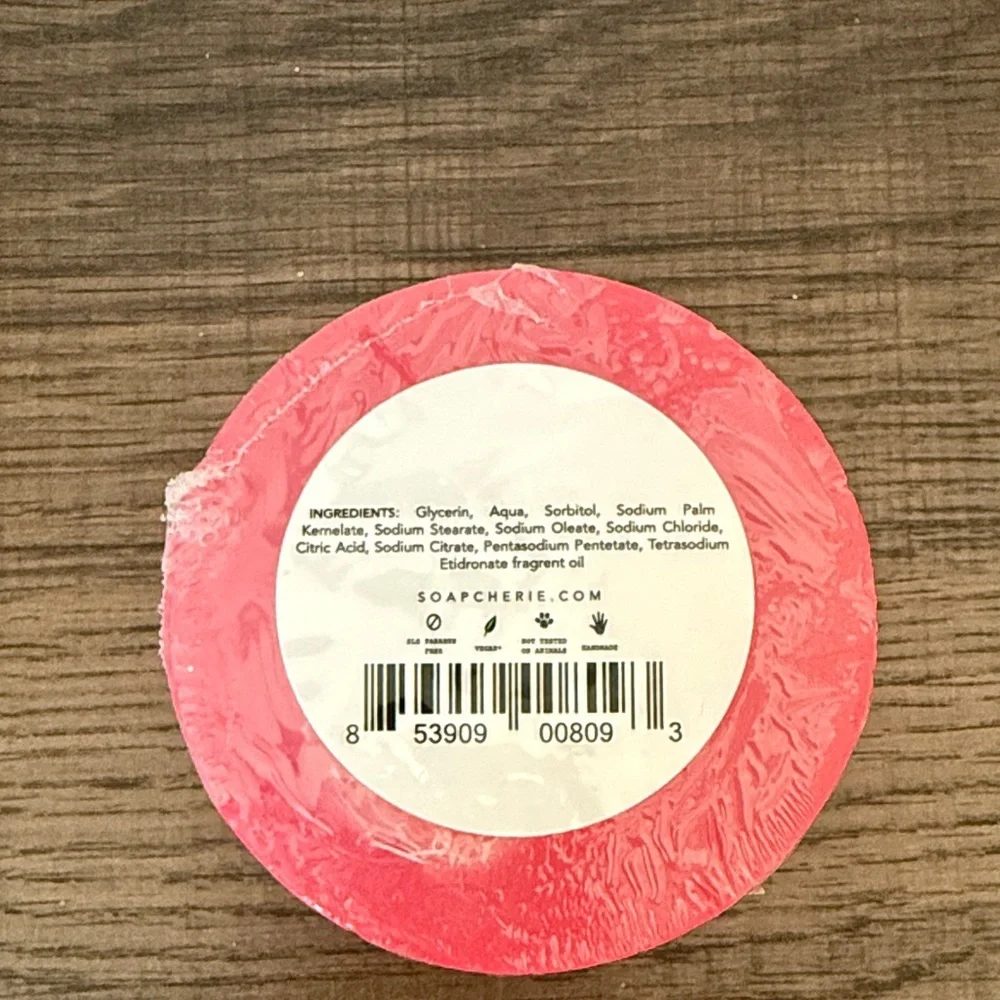 Luffa Soap - Morning Rose Pink